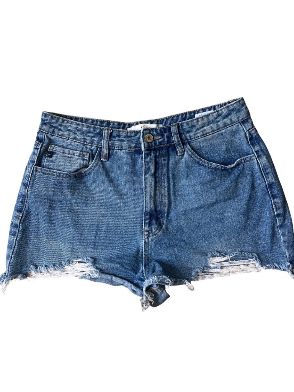 Kancan Cutoff Jeans Shorts 11/29 Distressed Boho Festival Coastal Cowgirl